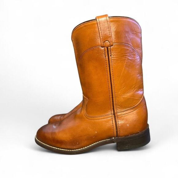 Vulcan Men’s Pull-On Work Boots Size 9.5 EW Brown Leather Oil-Resistant Sole - Picture 2 of 7